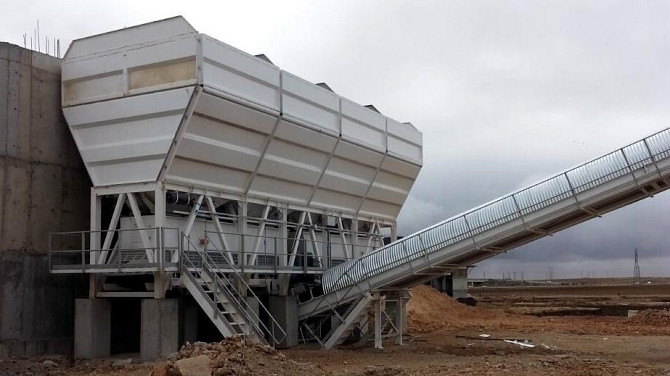 Стаціонарний бетонний завод Полігонмаш S 120 (120 м3 / год) Туреччина Київ - зображення 9