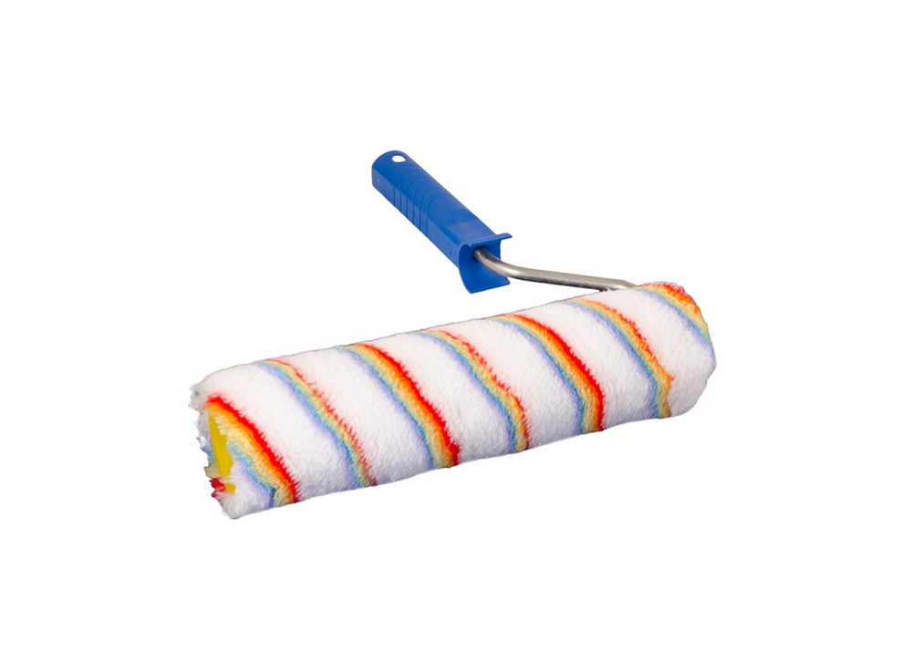 Валик малярный MASTERTOOL Elitacolor 48/250/11 мм Ø 8 мм с ручкой 92-5804-P Харьков - изображение 1