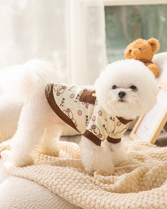 Кофта для собаки 10976 S коричнева Киев - изображение 1