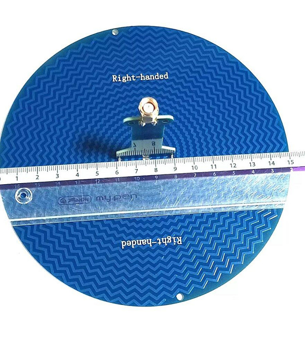 Антенна UWB 600MHz-8GHz 0.2-6.95dBi LHCP/RHCP, SMA-male (штырь), 150х54 мм Днепр - изображение 6