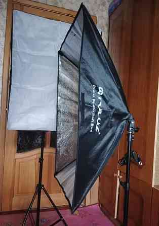 Набір постійного світла Puluz PU5070-2 Led Softbox Kit Київ