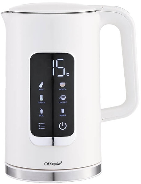 Электрочайник Maestro MR-024-White 2200 Вт white Київ - зображення 1