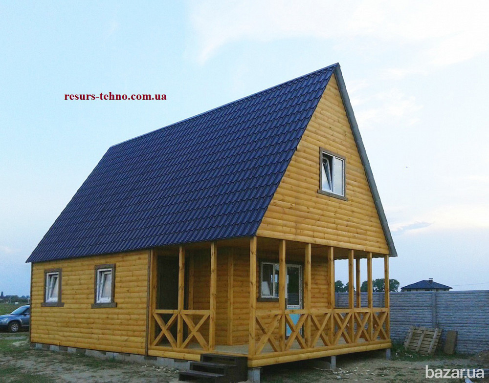 Доступные дачные домики из дерева. Київ - зображення 1