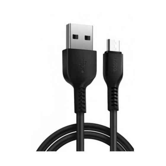 Кабель Hoco X20 Flash USB to Micro 2m Black Харьков