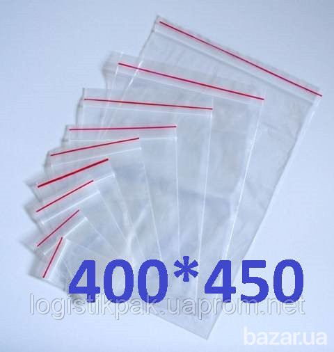 Пакет Зиплок 400x450 Харків - зображення 1