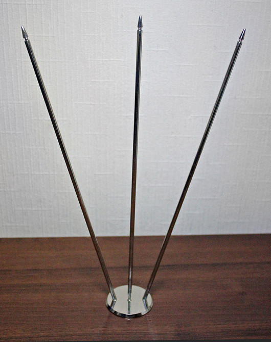 Металлический настольный флагшток на 3 флажка Киев - изображение 6