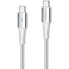 Кабель Proove WireX Pro Type-C to Type-C 100W 1.5m White (CCWX11002202) Харків