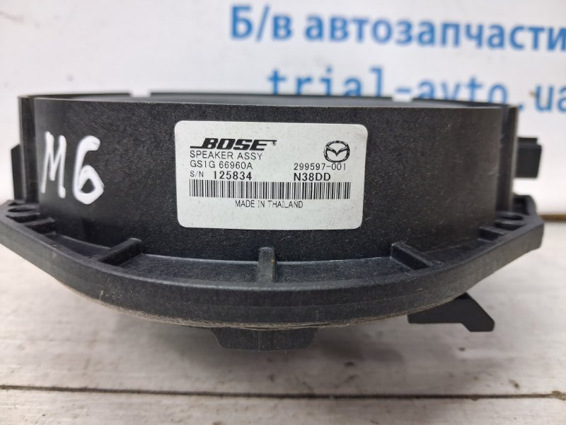 Динамик двери Mazda 6 2007-2013 GS1G66960A (Арт. 68256) Киев - изображение 3