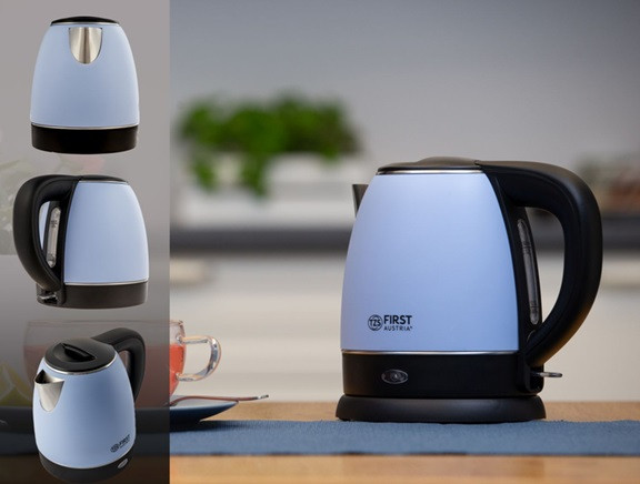 Чайник электрический First FA-5407-3-BU 1.2 л синий Киев - изображение 3