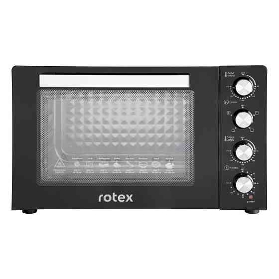 Печь электрическая Rotex ROT455-B2G 45 л черная Киев