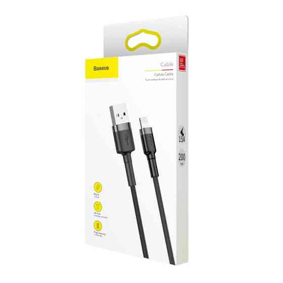 Дата кабель Baseus Cafule Lightning Cable 1.5A (2m) (CALKLF-C) Херсон