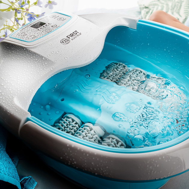 Массажная ванночка для ног First FA-8115-4 450 Вт голубая Киев - изображение 3