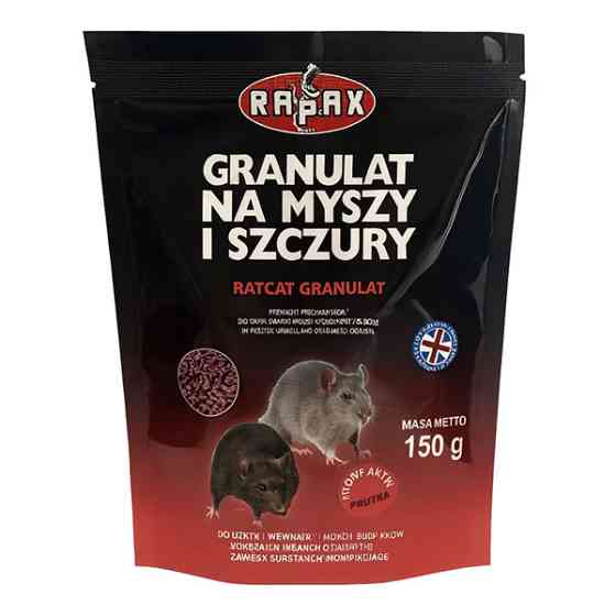 Гранули муміфікуючі для щурів і мишей Rapax, 150 г Одесса