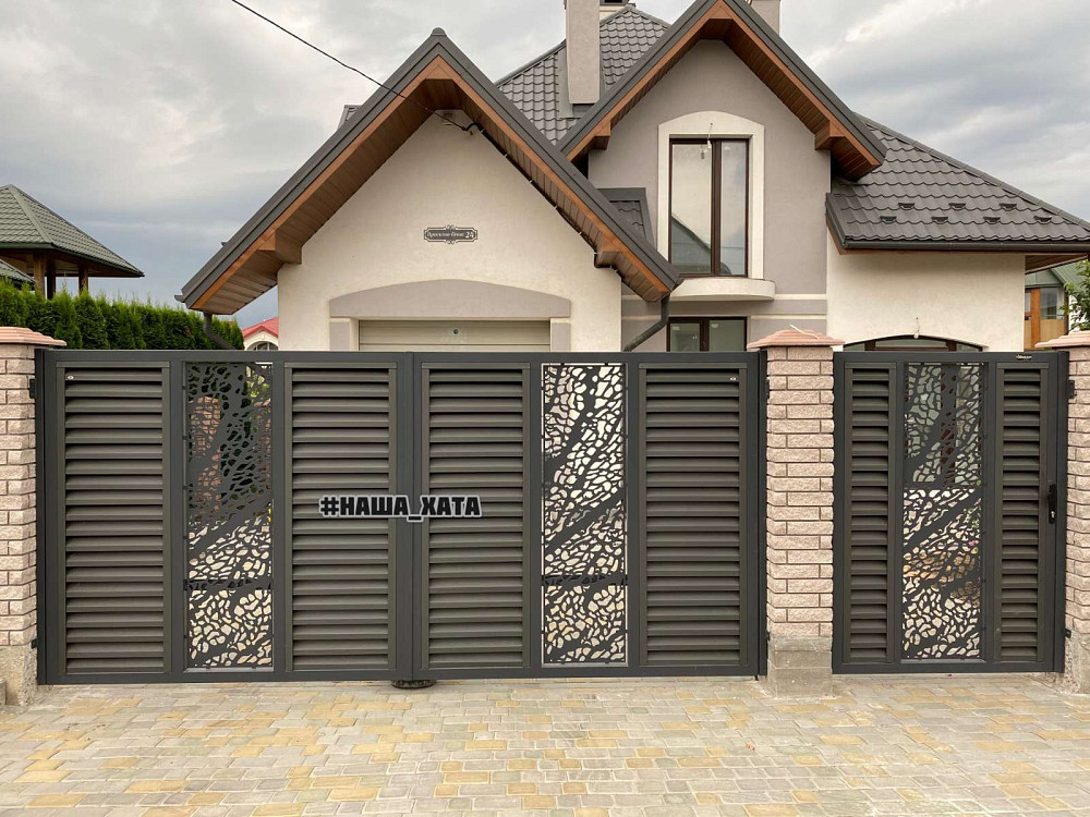 Розпашні відкатні ворота під розмір,замовлення. Автоматика. Замір, монтаж,установка,доставка.Ціни. Львів - зображення 7