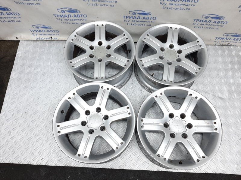 Диски титан комплект R18 Mitsubishi Pajero Sport K9 2.5 DIESEL 4D56 1996 (б/у) Киев - изображение 1