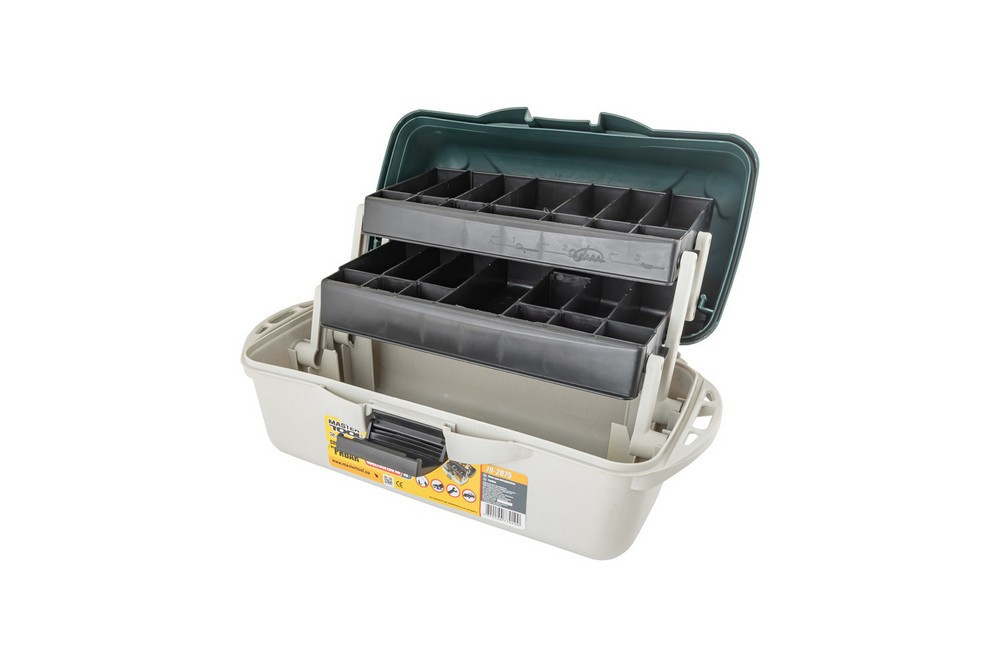 Ящик органайзер MASTERTOOL РЫБАК 16" 400х205х190 мм 79-2075 Харків - зображення 4