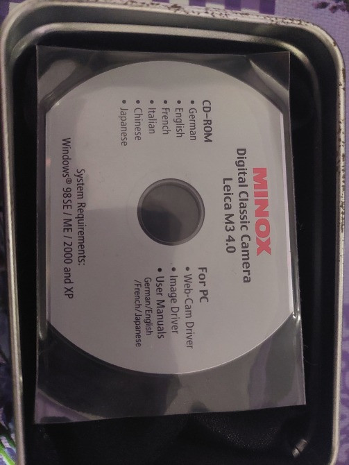 міні цифровий римейк Leica, вироблений компанією minox Digital classic camera Leica m3 4.0 Броди - зображення 3