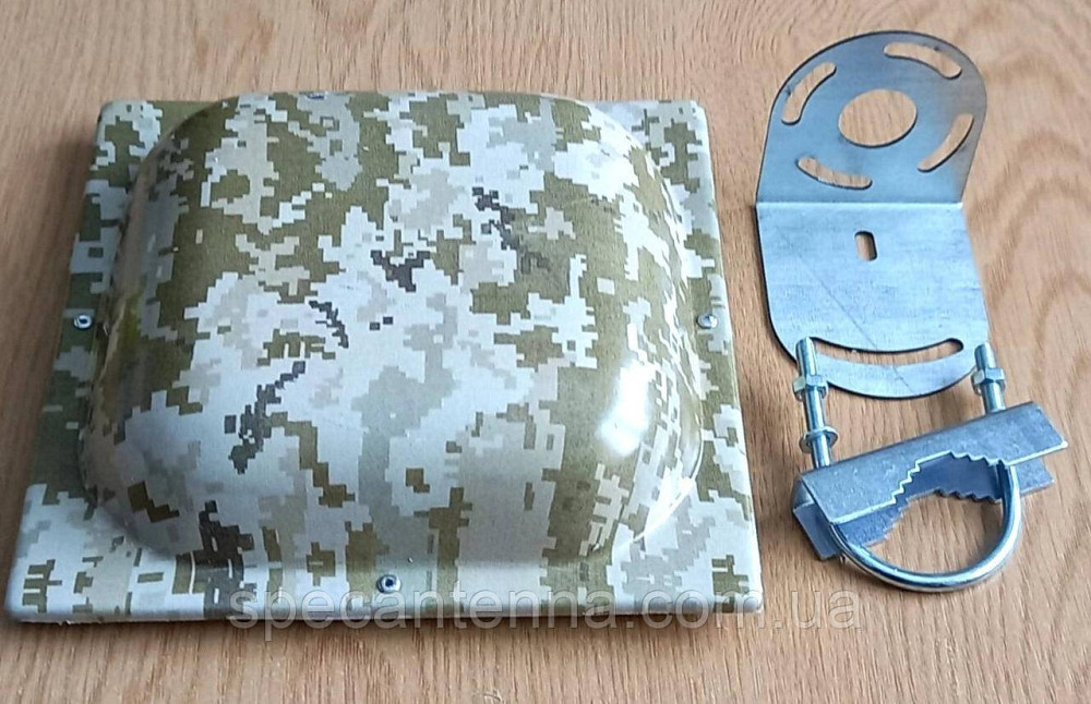 Антенна для 4g модема панельная 3G/4G LTE DN-17RP 1610-2900 МГц 2х12-18 дБ 50 Вт, цвет № 2 камуфляж  Дніпро - зображення 3