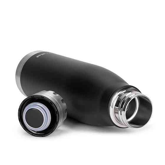 Термос-бутылка Kamille 500 мл из нержавеющей стали черный КМ 2037 Одесса