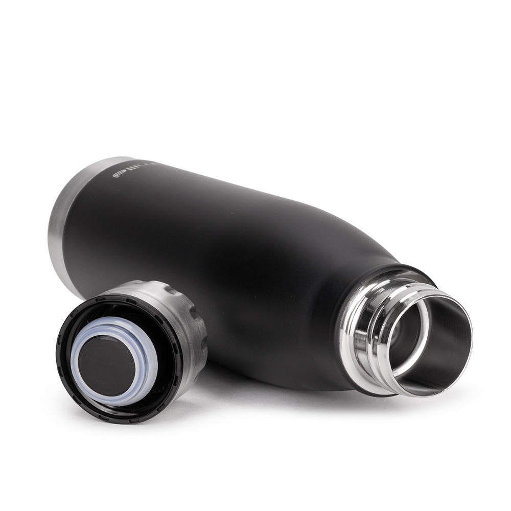 Термос-бутылка Kamille 500 мл из нержавеющей стали черный КМ 2037 Одесса - изображение 4