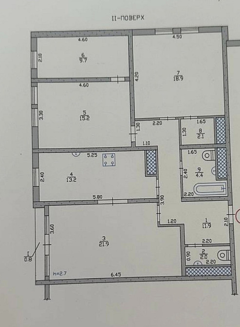 Продам 3-к квартиру (100м2) на ул. 8 Марта в ЖК Олимпик-2, ж/м Слобожанское Днепр - изображение 12