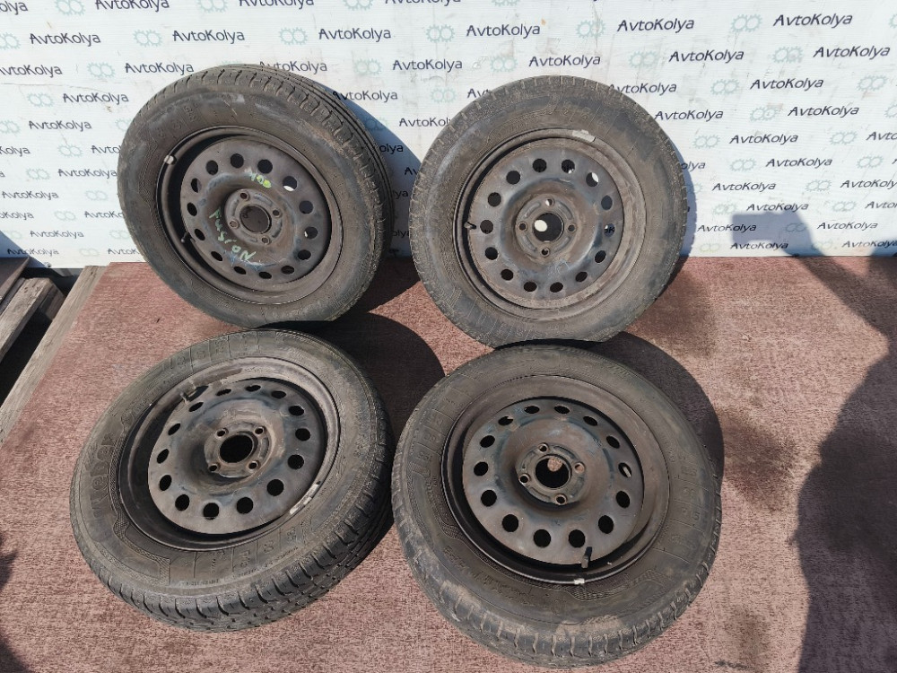 Диск с шиной 195/60 R15 Kleber Dynaxer HP3 Ford Fusion Ковель - изображение 1