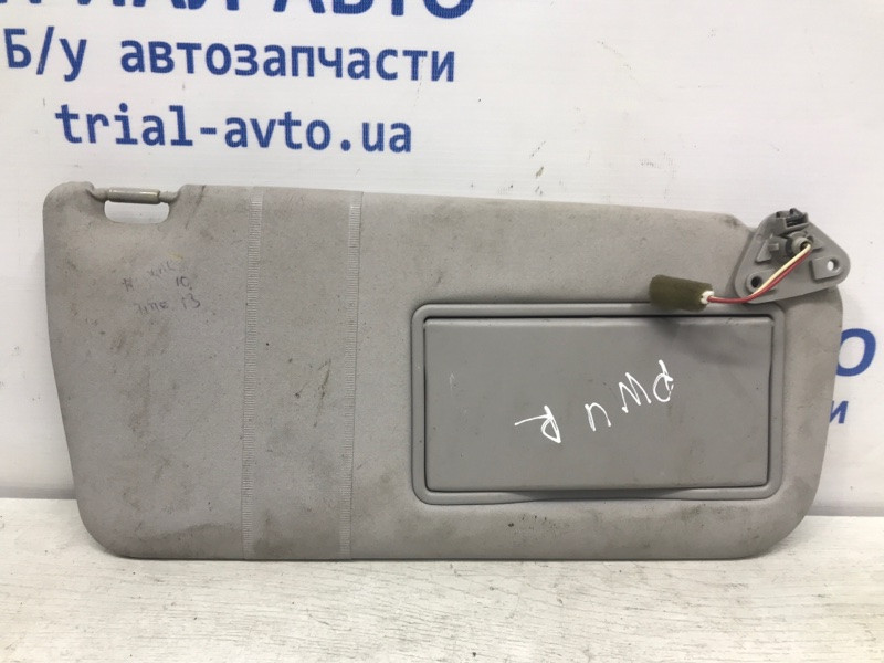 Козырек солнцезащитный правый Mitsubishi Pajero Wagon 4 3.2 ДИЗЕЛЬ 4M41 2006 (б/у) Київ - зображення 1