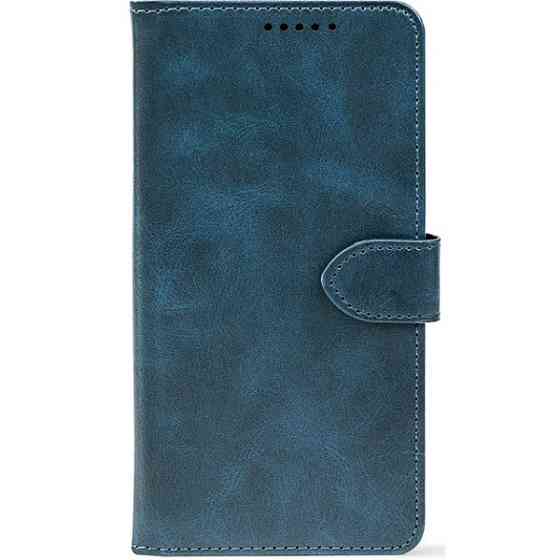 Чохол-книжка Crazy Horse Clasic для Xiaomi Redmi Note 15 Pro 5G Dark Blue (Front) Харьков