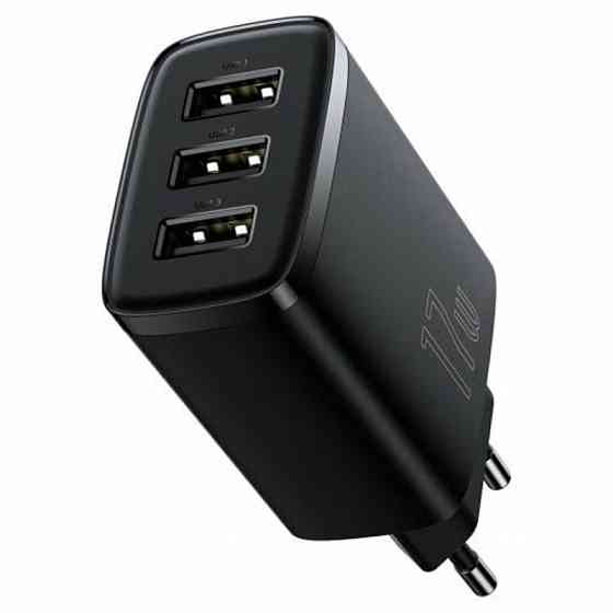 СЗУ Baseus Compact 17W (3USB-A) (CCXJ02) Херсон