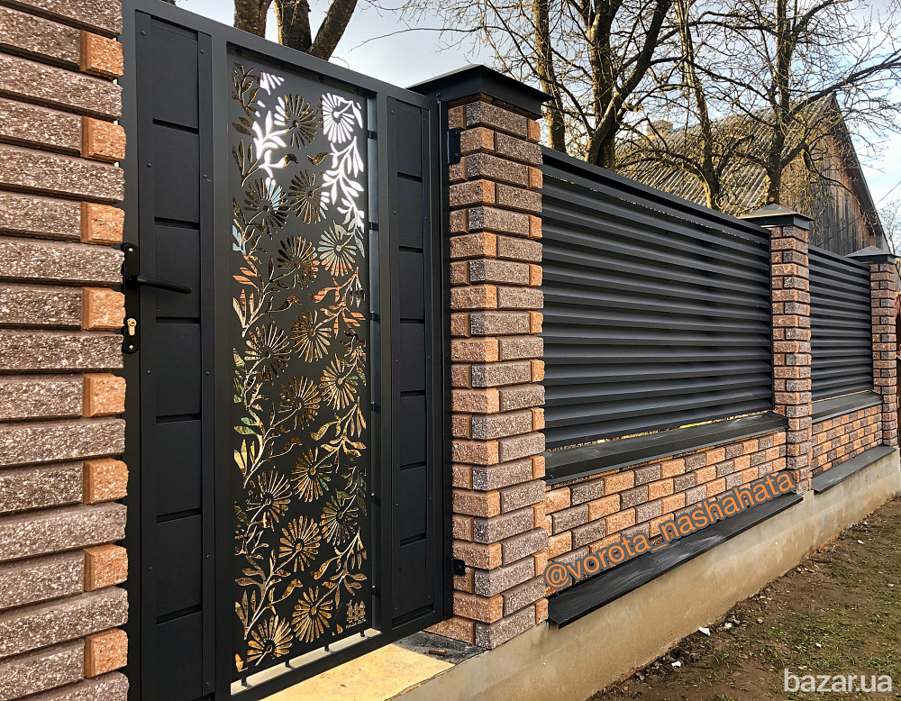 Виробник парканів/огорожі Жалюзі у Львові.Металевий паркан Жалюзі. Львов - изображение 7