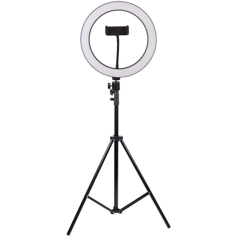 Кольцевая светодиодная LED лампа Flat Ring 10" + tripod 2.1m Херсон - зображення 10