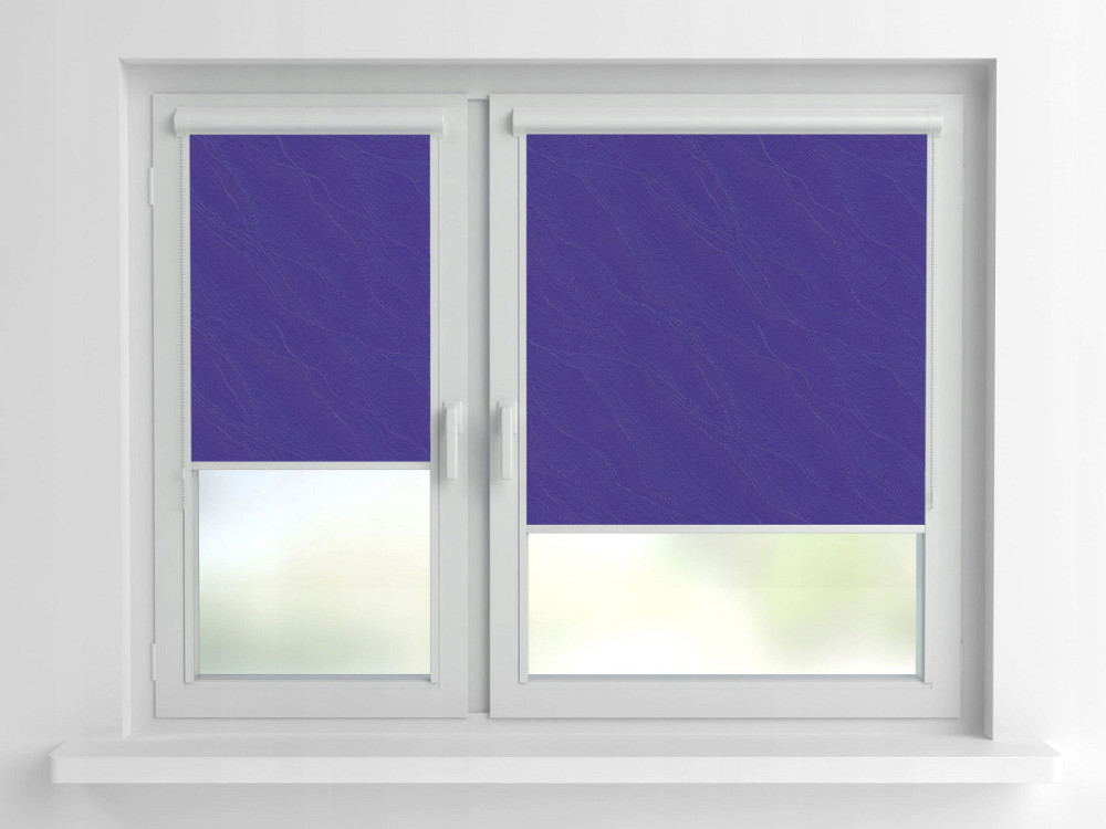 Рулонна штора Rolets Вода 2-2090-750 75x170 см закритого типу Синій електрик Киев - изображение 1