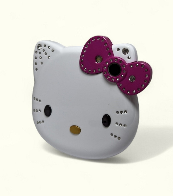 Маленький мобильный телефон AIEK Hello Kitty 2 сим-карты (White) Київ - зображення 2