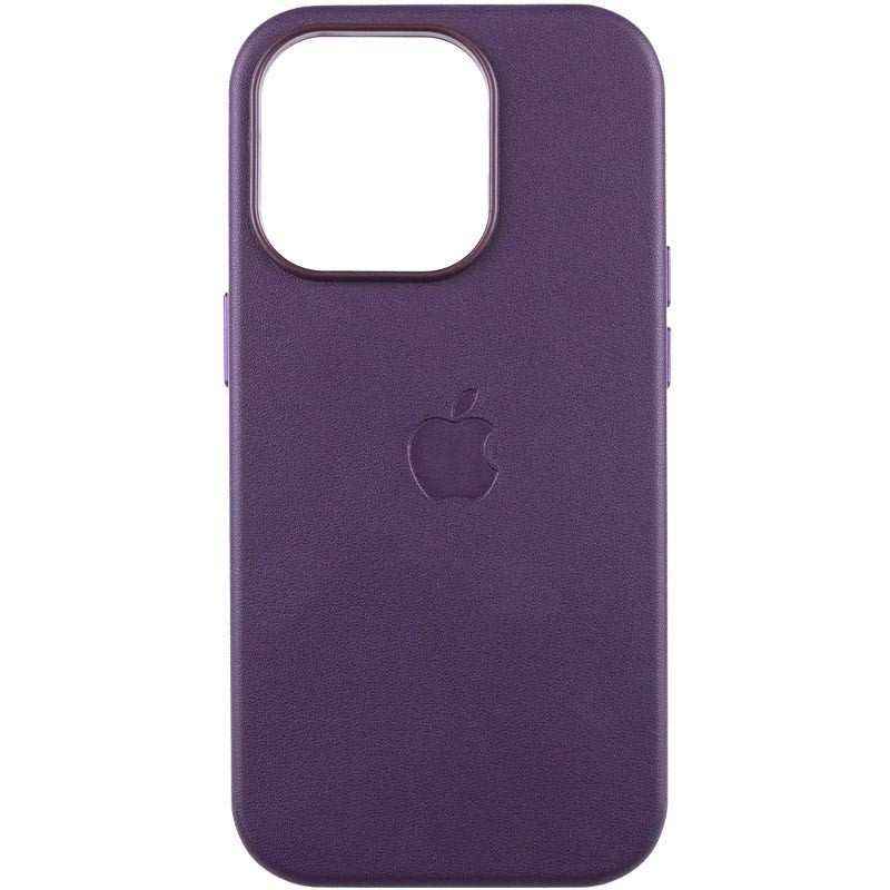 Кожаный чехол Leather Case (AAA) with MagSafe and Animation для Apple iPhone 16 Pro Max (6.9") Херсон - изображение 1