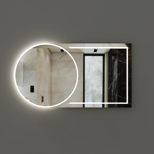 Дзеркало з LED підсвічуванням 600 х 1100 мм. Киев