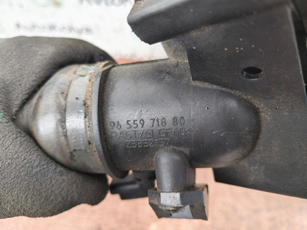 Дроссельная заслонка Ford Focus 1.6 tdci 2004-2011 (9655971880) Ковель - зображення 4