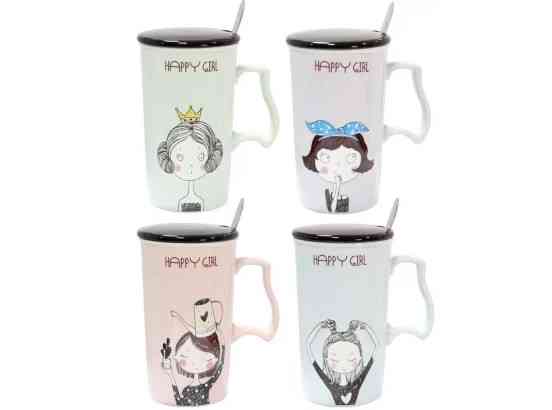 Кружка OLens Щаслива дівчинка Про-8030-61 375 мл Київ