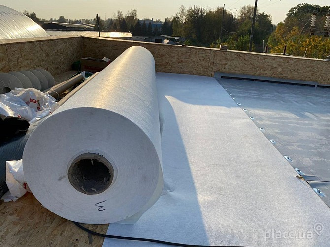 Покрівельна ПВХ мембрана Tetto Rooftop ST 1.5 мм Вишневе - зображення 3
