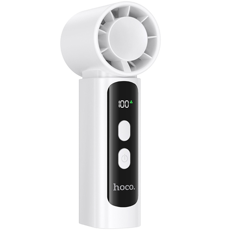 Портативный вентилятор Hoco HX601 handheld folding fan 3000 mAh Херсон - зображення 1