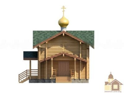 Дерев'яна церква на замовлення з Карпат – якісне будівництво зрубів під ключ від Закарпат Зруб-Буд Одеса - зображення 1