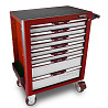Тележка с инструментом для автосервиса TOPTUL (Pro-Plus) 7 секций 305 ед. красная GCAJ305H Харьков
