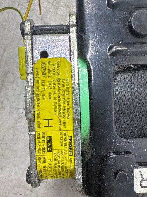 Ремень безопасности передний правый Mazda 6 GH 2.5 БЕНЗИН L5-VE 2007 (б/у) Киев - изображение 4