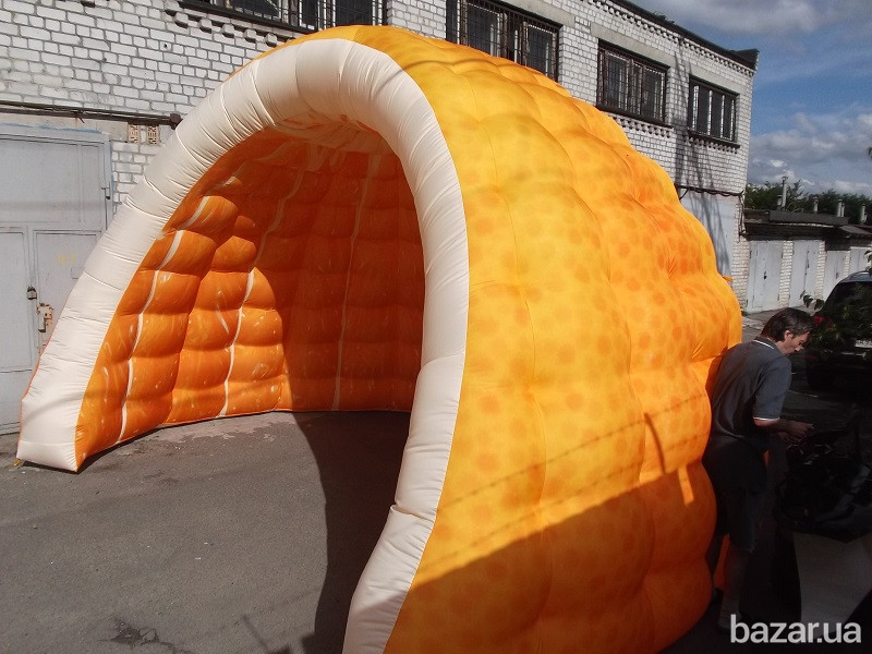 Надувная палатка Иглу Igloo inflatable tent украинского производства Киев - изображение 6