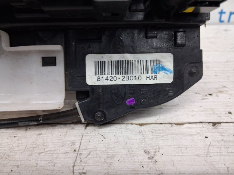 Замок двери задний правый Hyundai Santa fe CM 2.2 DIESEL D4HB 2005 (б/у) Київ - зображення 5