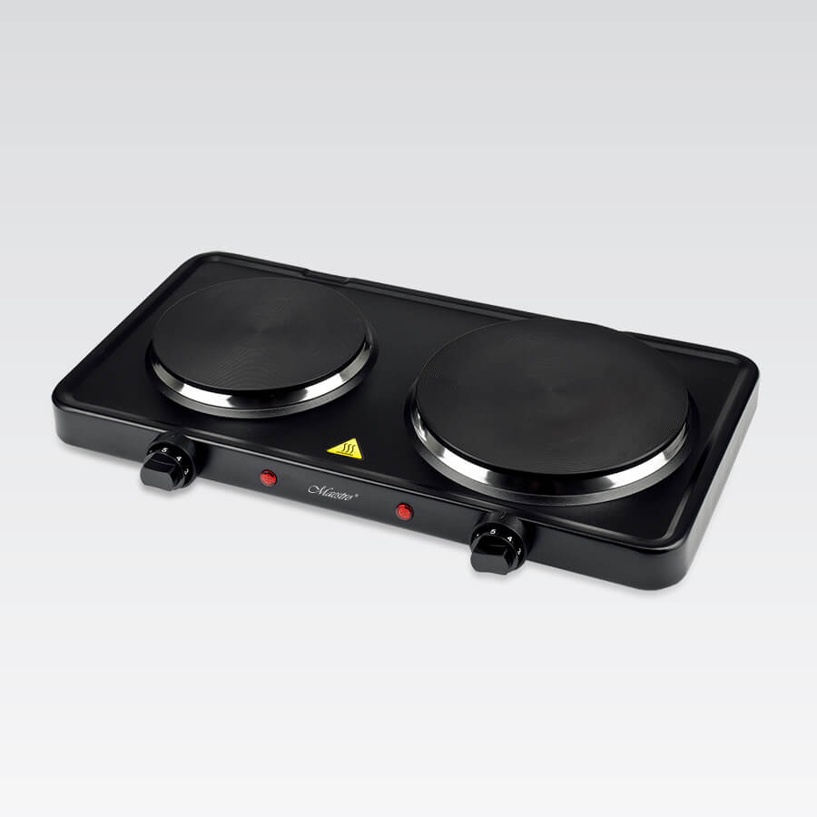 Плита электрическая настольная Maestro MR-772-2 2000 вт Київ - зображення 2