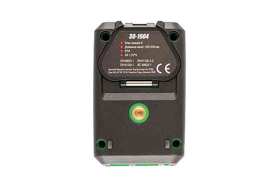 Уровень лазерный MASTERTOOL 30 м ±0.3 мм/м 2 гол H/V/H+V H130°/V130° ±4° GREEN/510 нм класс II IP54  Харків