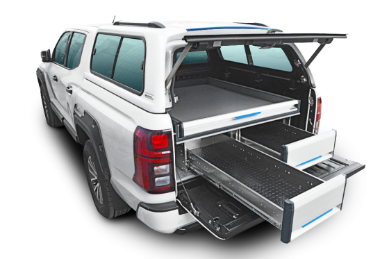 Обладнання для пікапів Mitsubishi L200 — SORTIMO Jumbo-Unit | MAISON Київ