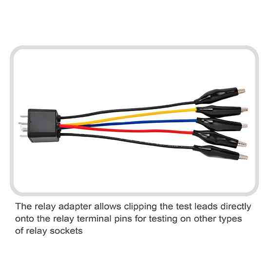 Тестер автомобильных реле 12V / 24V, 4-pin / 5-pin  TOPTUL EAAE0124 Харків