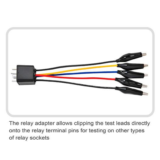 Тестер автомобильных реле 12V / 24V, 4-pin / 5-pin  TOPTUL EAAE0124 Харків - зображення 3