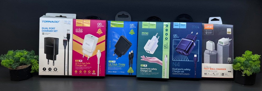 Швидкі зарядні пристрої Hoco, LDNIO, Tornado — QC3.0 / PD 20W Черновцы - изображение 1